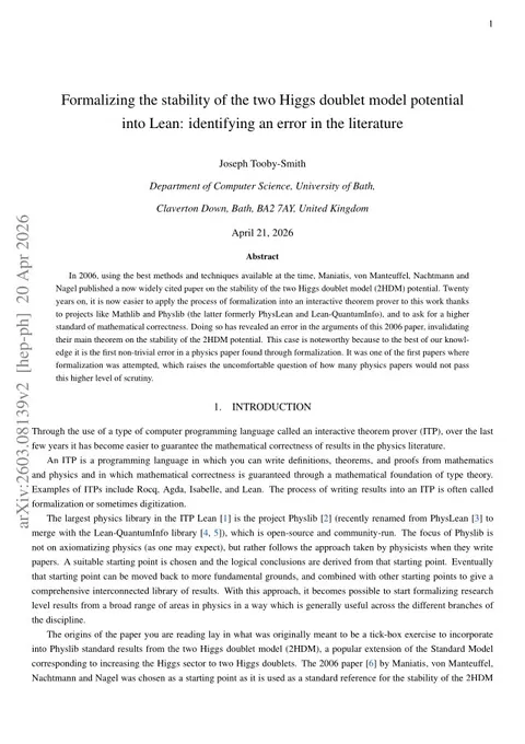 First page of the paper