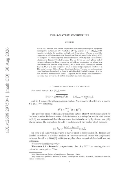 First page of the paper